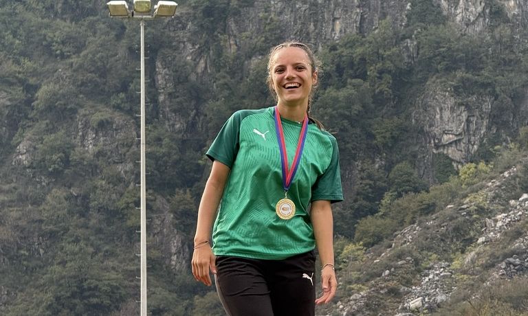 Primo podio di Lea Rossi