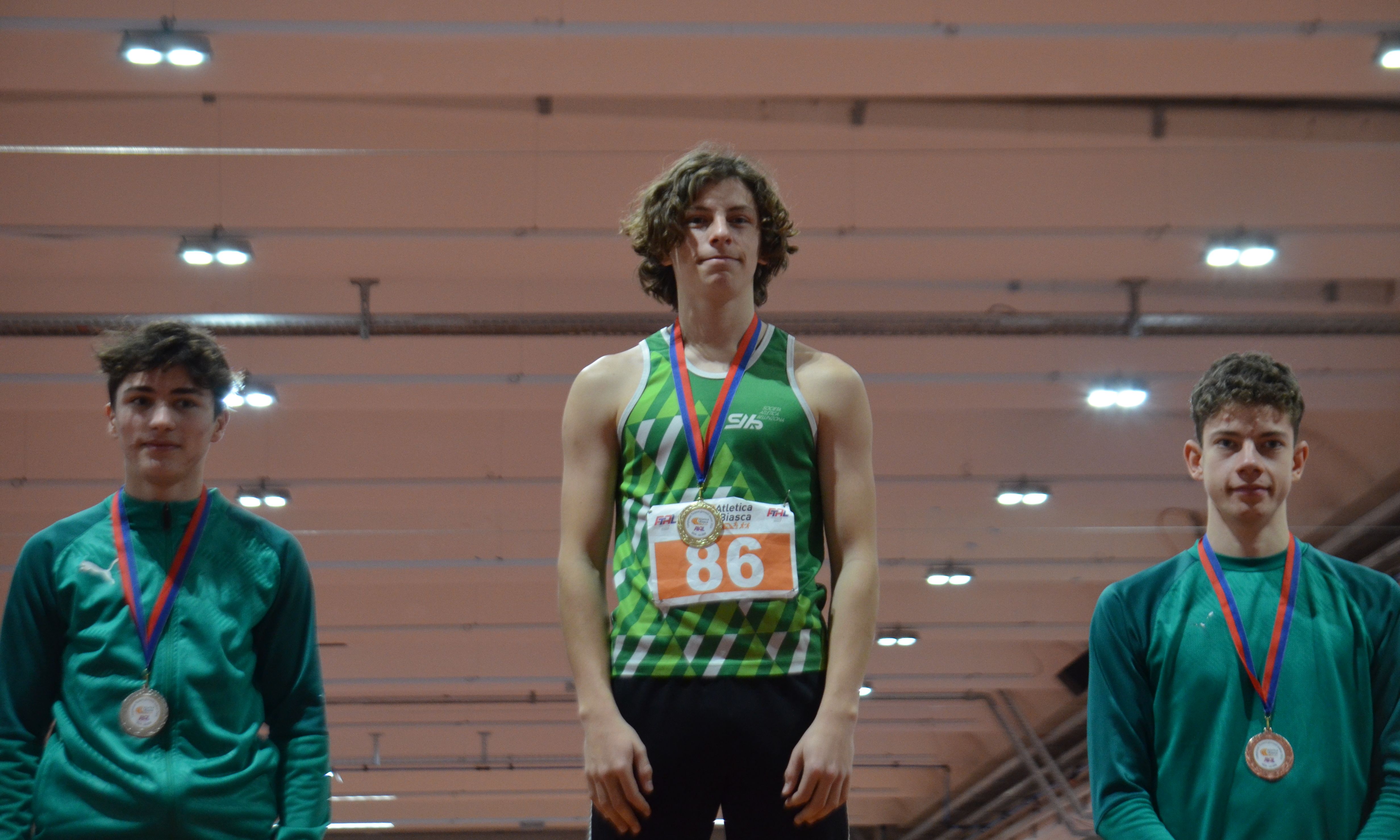 Primo podio di Samuele Pasteris