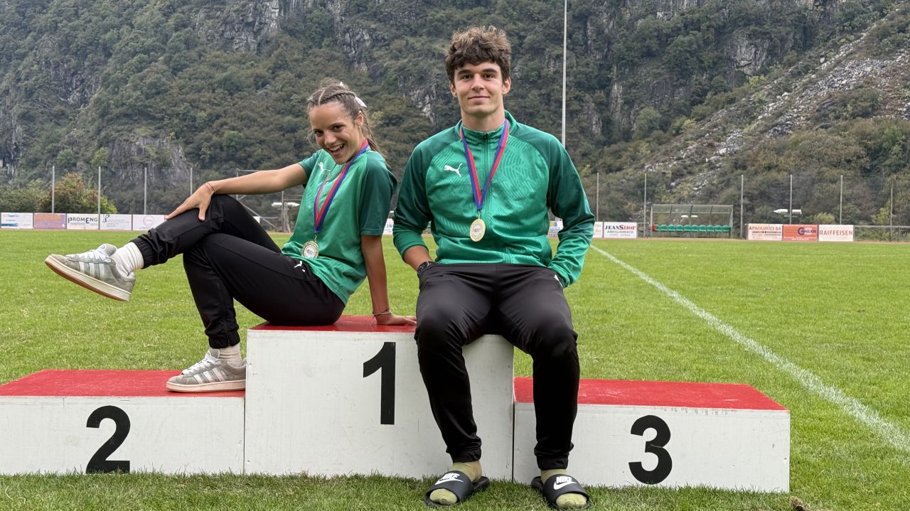 Podisti Lea Rossi e Nathan Nesurini